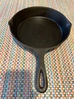 Lodge # 6 3 Notch Skillet Vintage Cast Iron Heat Ring “L” Molder Mark Restored