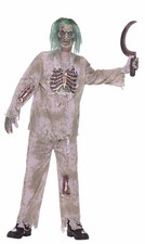 Scary Zombie Kid Costume Child Large