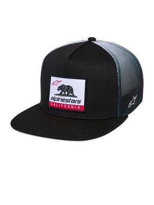 Alpinestars Cali Gradient Camionneur A Maille Casquette Snapback Blanc Noir