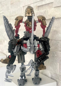 Bionicle Warriors Toa Lhikan & Kikanalo 8811 . Complete .