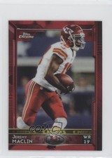 2015 Topps Chrome Mini Red Refractor 2/5 Jeremy Maclin #73 0o0
