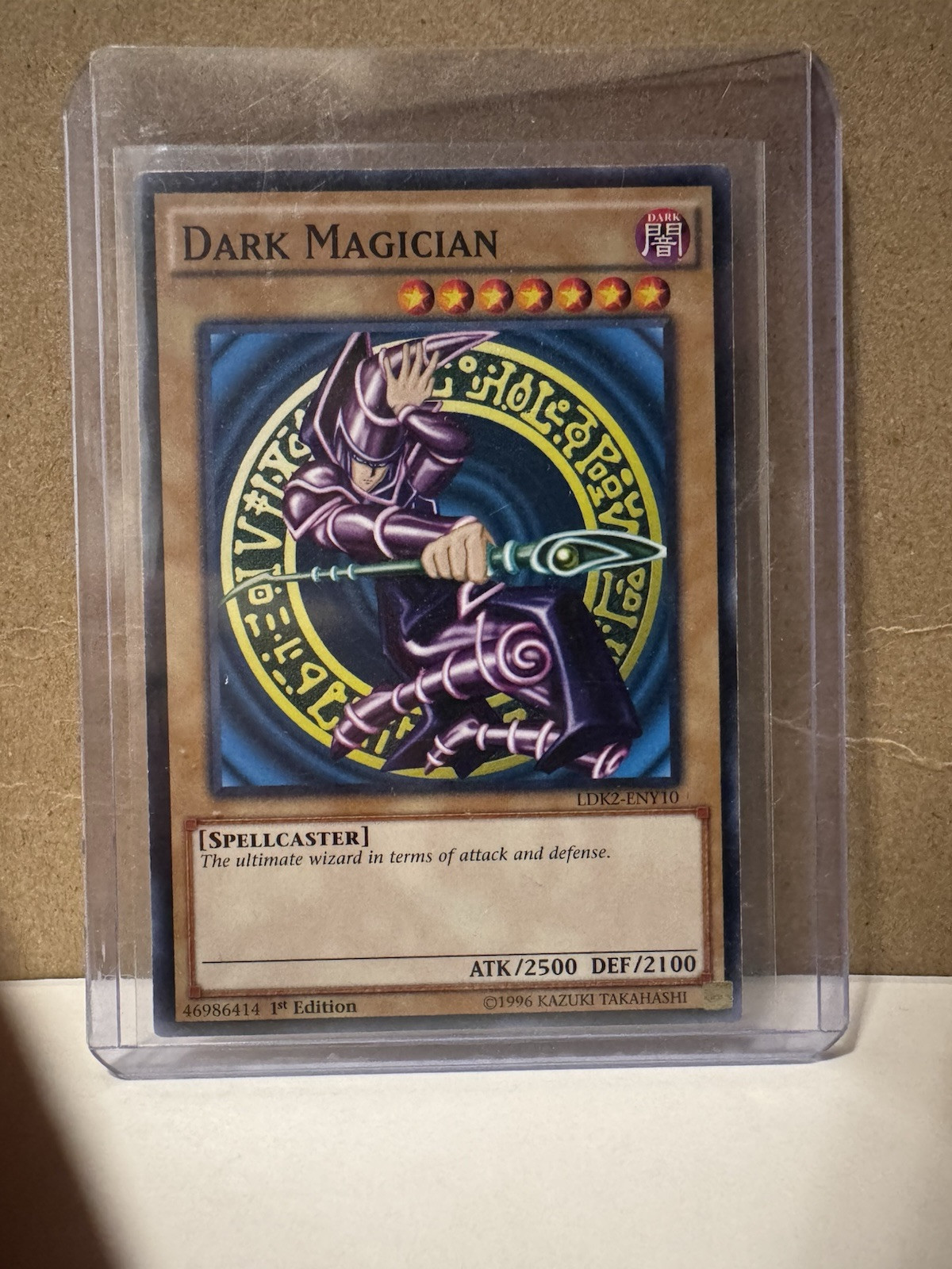 Dark Magician LDK2-ENY10 Common Non-Holo YuGiOh TCG Card