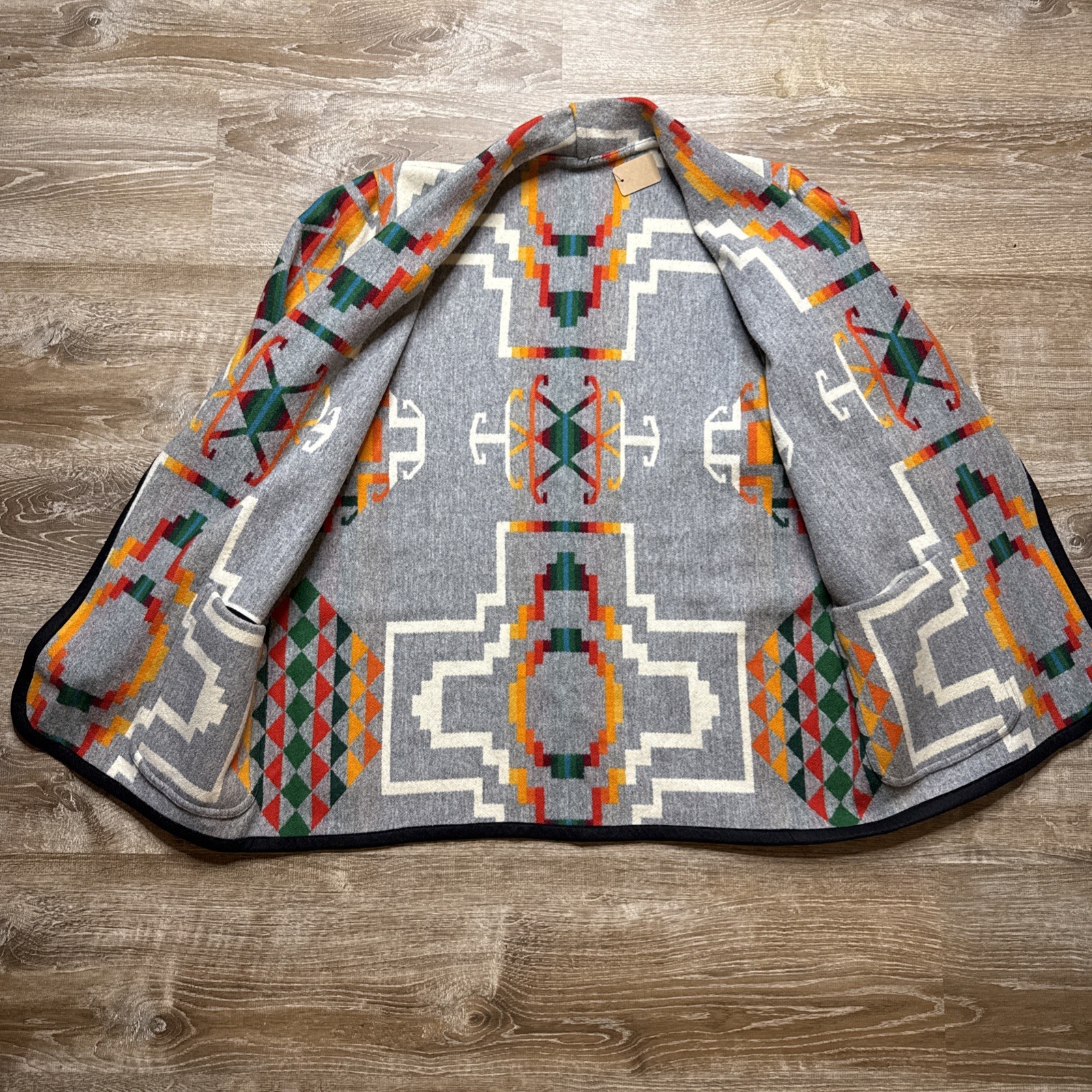 Pendleton Style Wool Blank reversible Women’s Bla… - image 6