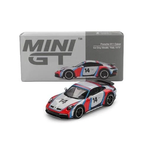 1:64 TRUESCALE Porsche 911 (992) Dakar Ice Rally Tribute 2024 Mini-Gt MGT00964-L - Bild 2 von 2