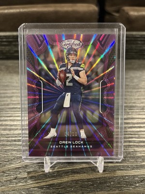 2022 Certified Drew Lock /10 FOTL Purple Mirror