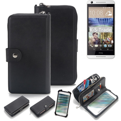 Hülle für HTC Desire 620G Dual SIM Portemonnee Case Handyhülle Tasche Schutzh