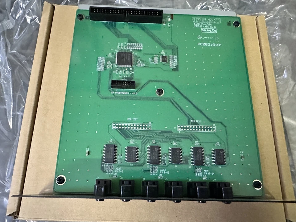 TASCAM IF-AD24X | ADAT 24 channel Digital Audio Interface Card for Tascam X48 - Image 2 of 4