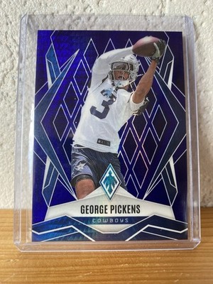 2025 Panini Phoenix George Pickens Blue Hyper /199 #No.2