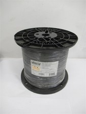  Liberty RG6-QUAD-CMP-BLK , RG6 CCS Quad Shielded Plenum Cable , 1000' Ft Reel