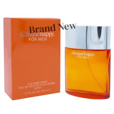 #ad CLINIQU HAPPY Pour Homme Cologne edt for Men 3.3 3.4 oz New in Box $23.93