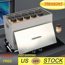 50L Boiling Water Bath Canner Stove Top Canner Pot Stainless Steel Canning Racks