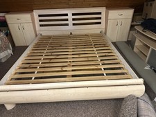 bett 160x200 mit lattenrost holz