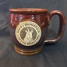 Rocky Mountain  Coffee Roasters Sunset Hills Stoneware Coffee Mug
