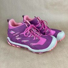 Merrell Girl s 5.5M Chameleon 7 ACS Hiking Shoes Waterproof - Berry MK162178