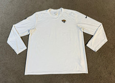 Nike Tee Dri-Fit Team Issued Jacksonville Jaguars Long Sleeve T-Shirt - Size XXL