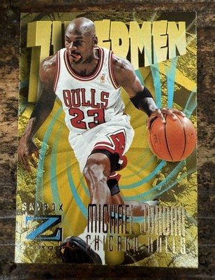 1997 Fleer Skybox Z Force Michael Jordan Chicago Bulls 179 NBA Basketball