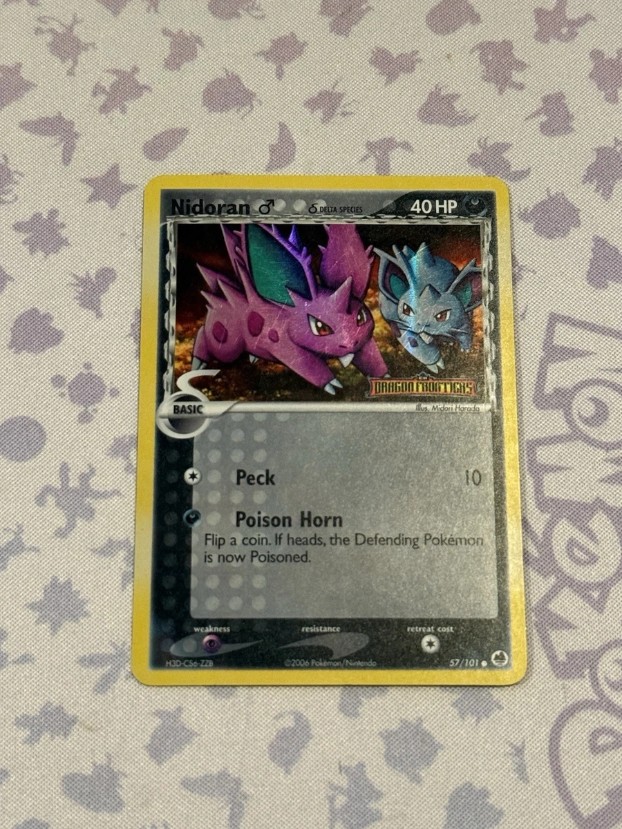 Nidoranm 57/101 Dragon Frontiers for sale | eBay