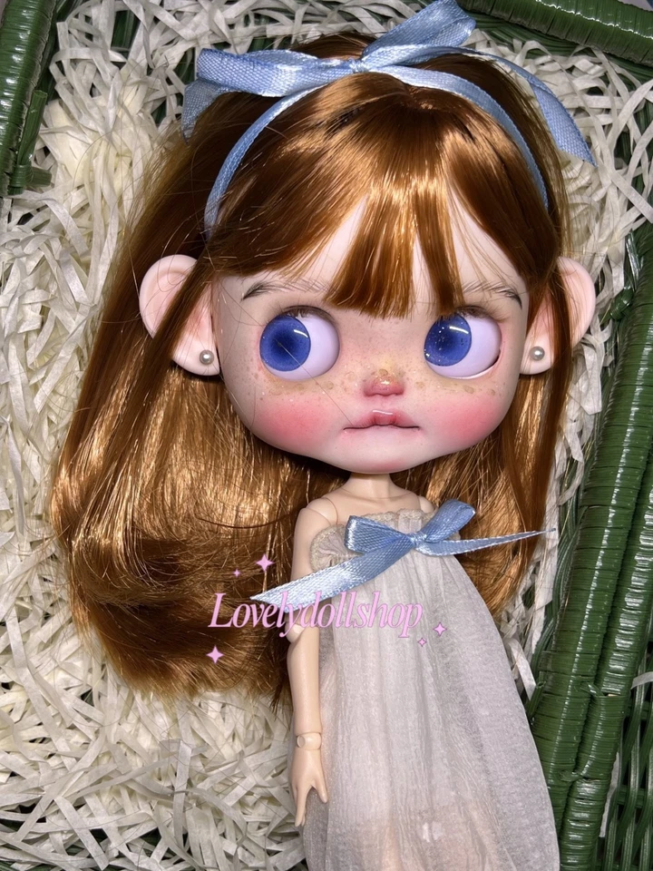 Muñeca Blythe Hecha a Mano-Personalizada Con Trajes + Peluca-1/6 Muñeca 12 pulgadas/30 cm BJD OOAK SD Foto 2 de 4