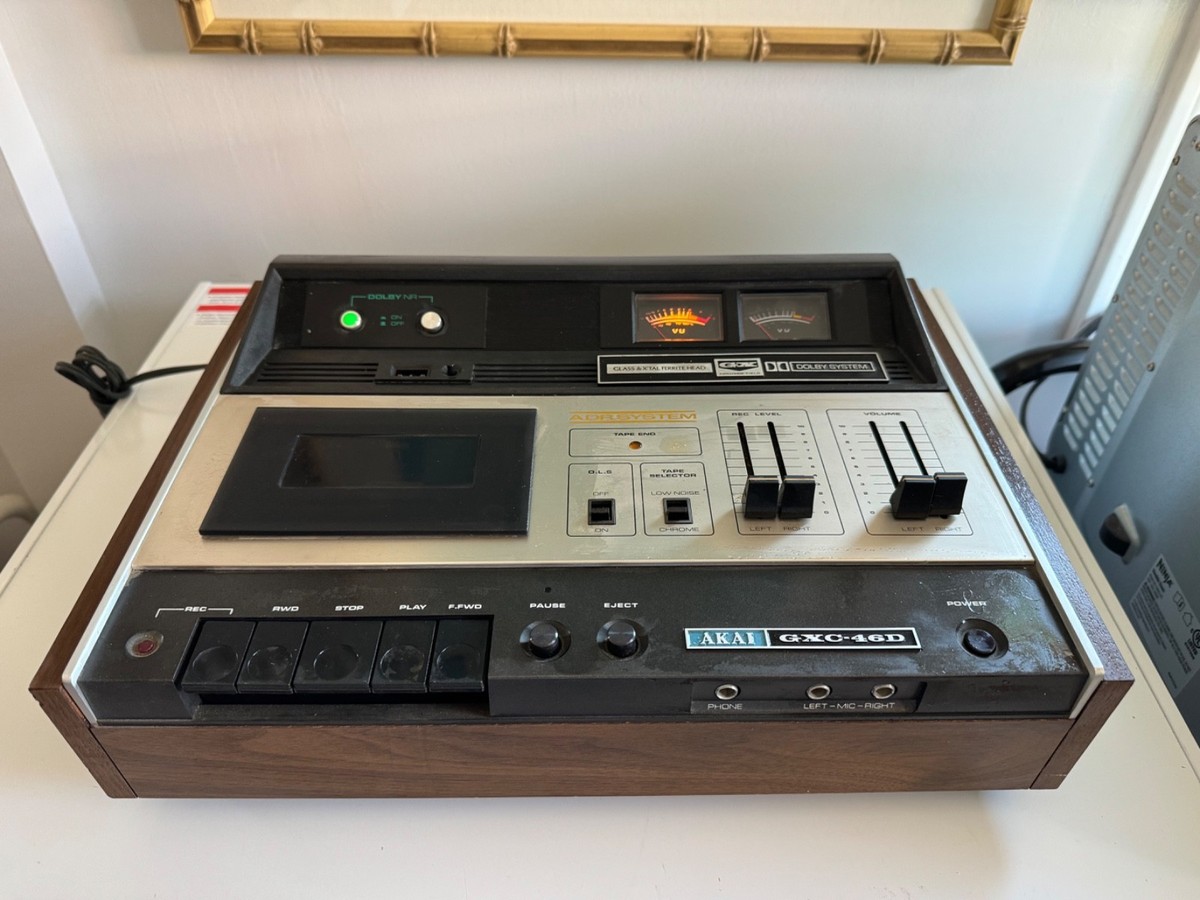 Vintage Akai GXC-46D Stereo Cassette Stereo Tape Deck | eBay