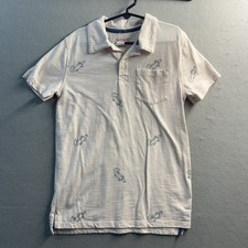 Cat  Jack Purple Pocket Short Sleeve Shirt Size M 8/10 