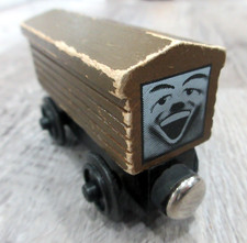Thomas Troublesome Brakevan Wooden Railway Staples Brown Roof 1992-1993 RARE 
