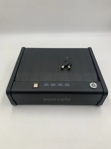 awesafe Gun Safe, Updated Biometric Gun Safe for Pistols, Quick Access