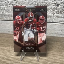 2022 Panini Select Draft Picks Select Company Williams/ Cooper/ Waddle SC-ABA