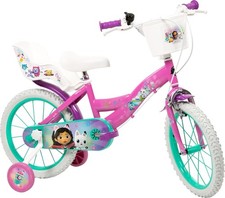 Gabby's Dollhouse Bicycle 16 Inches Bike For Girls Princesses 4 5 6 Years