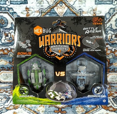 HexBug  Warriors Battling Robots Viridia vs. Bionika  *NEW *