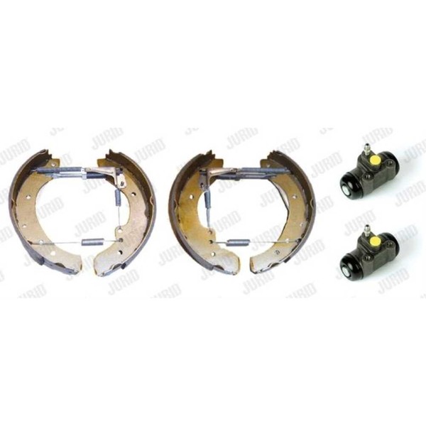 Jurid Bremsbackensatz Bremsbacken Hinten FüR Fiat Ducato Pritsche/Fahrgestell-image