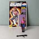 Vintage 1986 G.I. Joe Cobra Dreadnok Zarana 3.75” Lot Loose Cardback