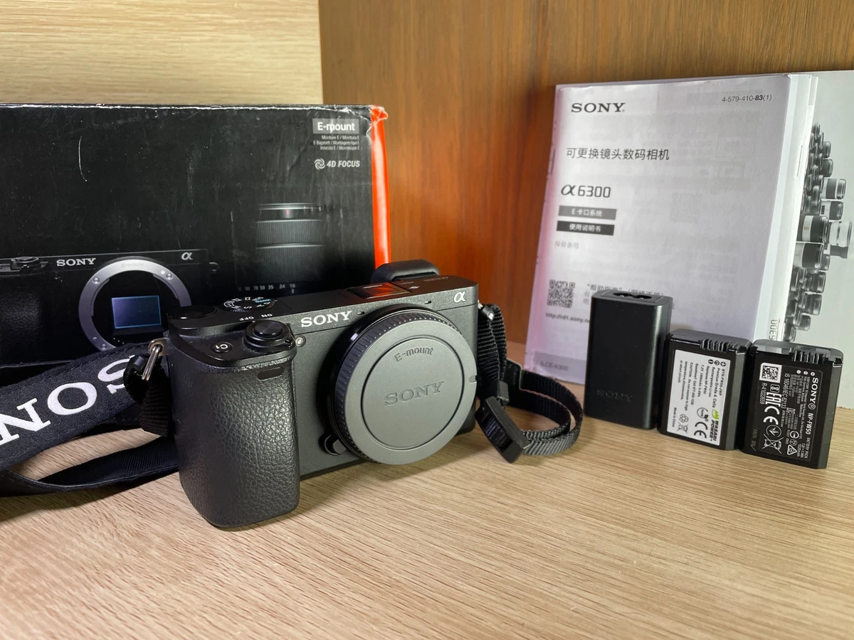 Sony Alpha a6300 Mirrorless Interchangeable Lens Digital Cameras