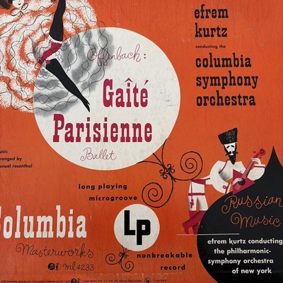 Offenbach: Gaite Parisienne Ballet Russian Music - Columbia - Vinyl 12'' Record