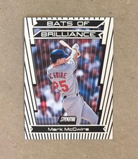 2000 Stadium Club - Bats of Brilliance - Mark McGwire - #1 - Cardinals - NrMt-Mt