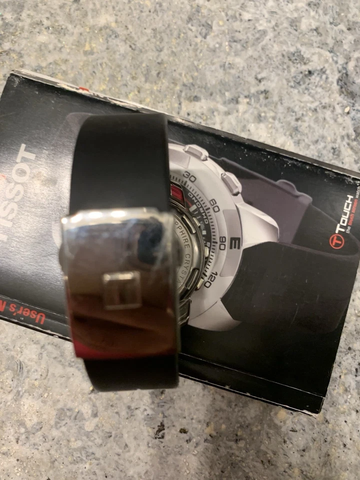 Tissot TTouch Expert 1853 Hombre Estuche Titanio Cuarzo Analógico Digital 43mm W G2U Foto 4 de 4