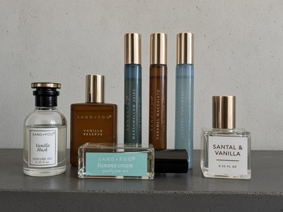 SAND + FOG Perfume Oil Mini Travel Size Rollerball, Dropper & Bottle MIX & MATCH