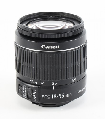 #ad Canon EF S 18 55mm f 3.5 5.6 IS II Macro Lens Black Parts Repair $24.99