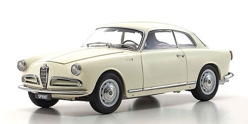 KYOSHO 8957W 1:18 ALFA ROMEO GIULIETTA SPRINT - WHITE