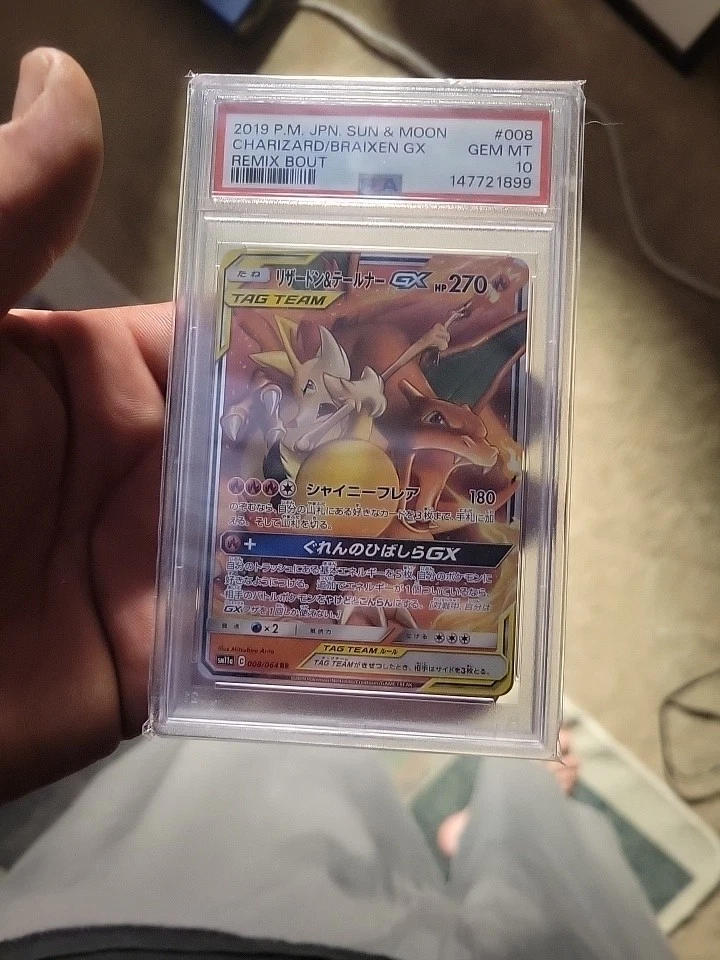 Pokémon TCG Sun & Moon Grade 10 Individual Trading Card Games in