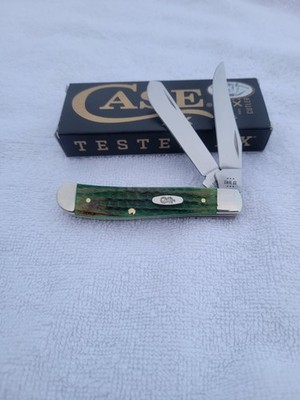 2024 Case xx USA Mini Trapper Knife #6207 Lizardskin Bone Handles NIB