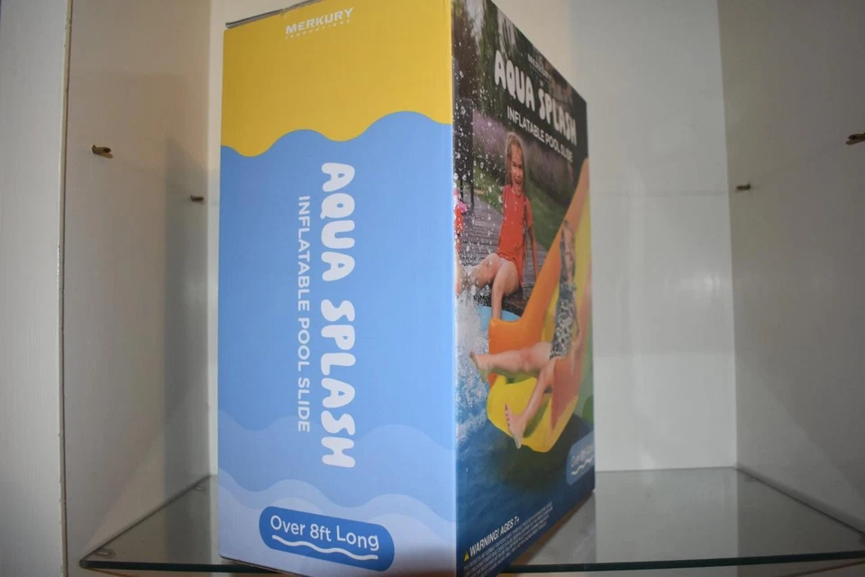 Merkury Innovations 102.25 Inflatable Pool Slide for Kids with Soft Landing Pad - Image 4 of 4