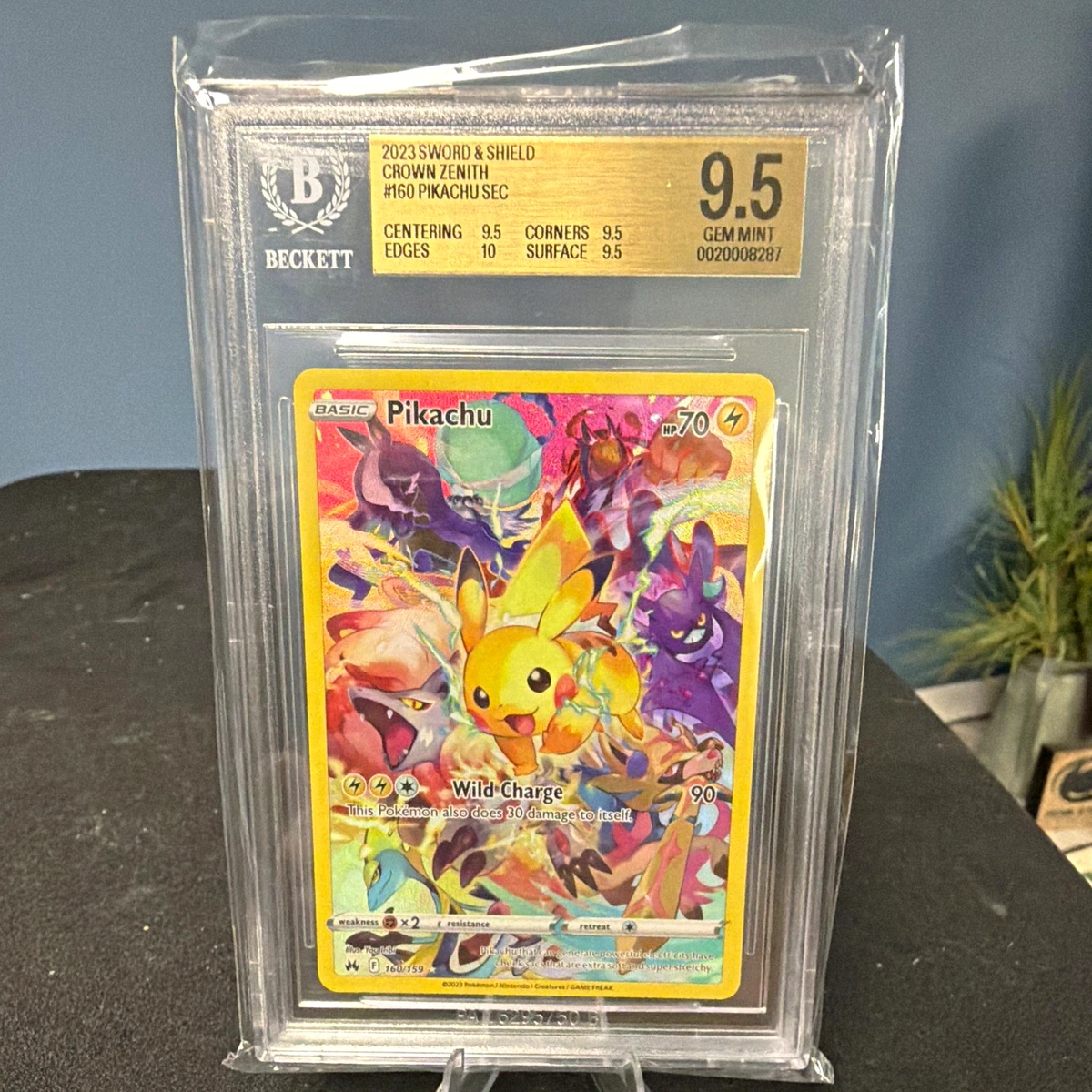 Pokémon TCG Beckett Grading Services (BGS) 9.5 Graded Secret Rare