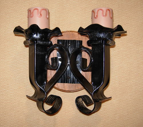 Specifiche Applique 2 Luci Legno Art.164 - Rustico Alta Qualità