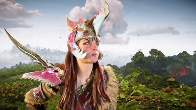 Anime Aloy Horizon Forbidden West Video Games 4K  Gaming Mat Desk 5446
