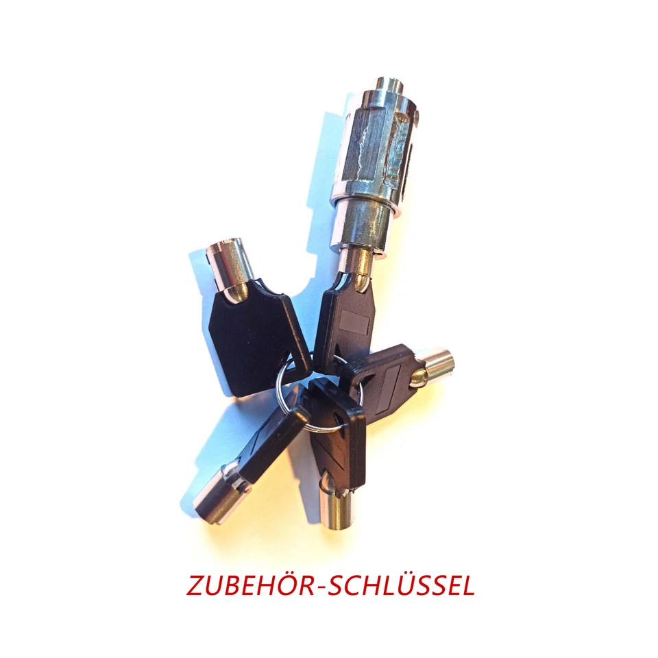 RMAN Parkpfosten Schlüssel und Schließzylinder