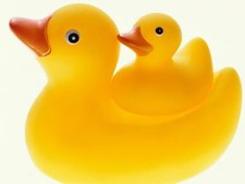 50 Kids Bath Rubber Ducks Yellow Duck Lot Baby Shower Cute Toys Ducky Sound Play