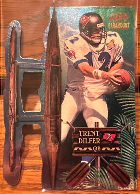 1998 Pacific Paramount #18 Trent Dilfer Pro Bowl Die Cuts 421