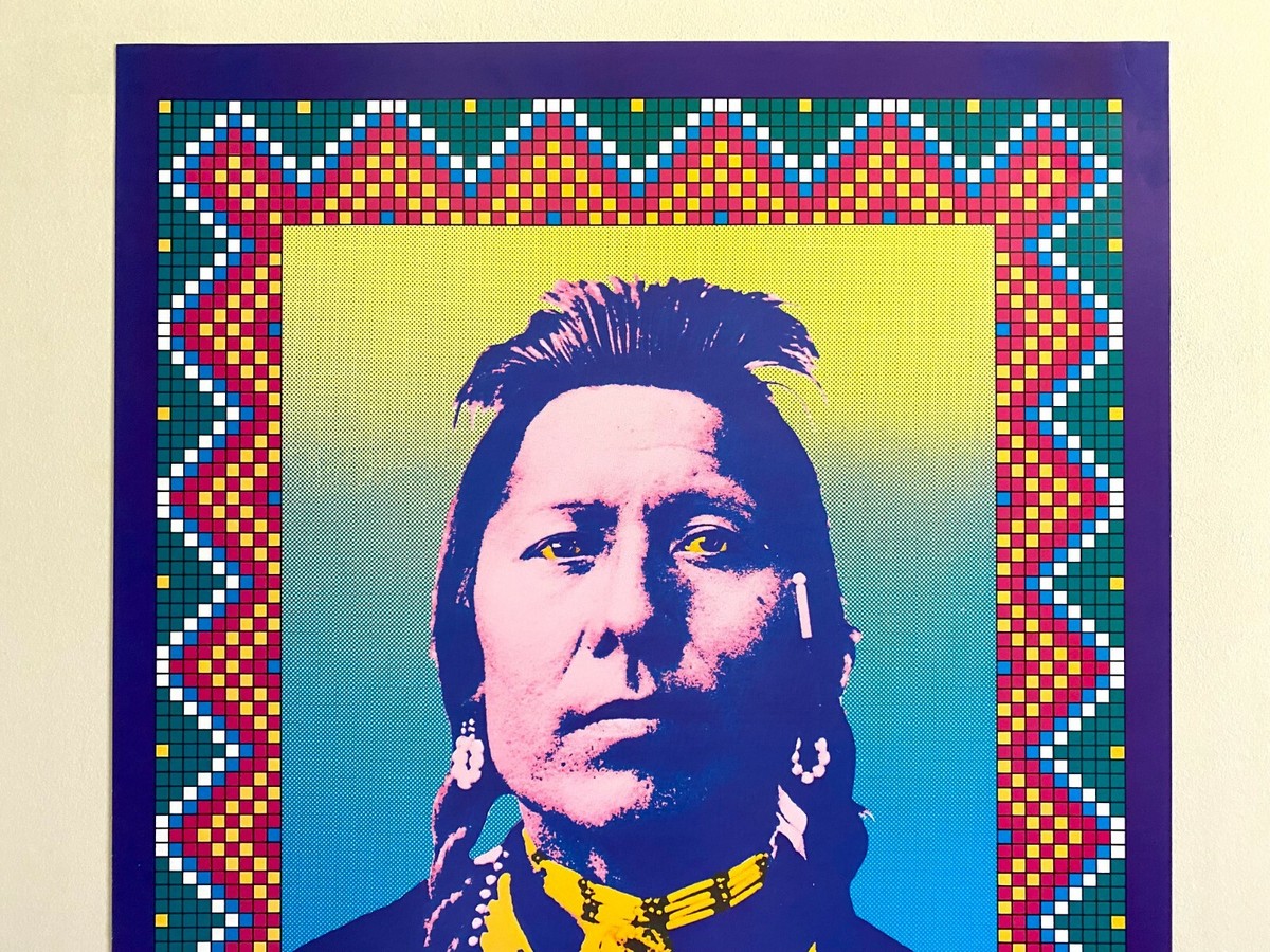 JOHN VAN HAMERSVELD RARE 1987 LITHO PRINT POSTER 