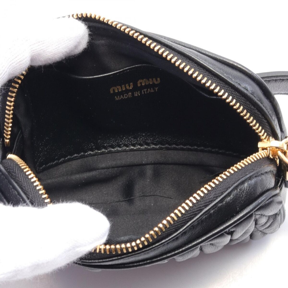 Miu Miu MATELASSE Waist belt bag 5CC5682FPPF0002 leather Miu Miu MATELASSE Waist belt bag 5CC5682FPPF0002 leather