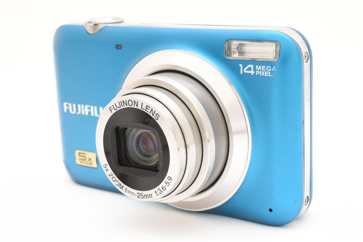 FUJIFILM FINEPIX JX280 ブルー Near MINT Fujifilm Finepix JX280 Digital Camera Blue 5x